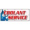 Signmission COOLANT SERVICE BANNER SIGN car mechanic auto shop service maintenance B-120 Coolant Service - alternate 1